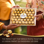 FERRERO ROCHER Fine Hazelnut Milk Chocolates - 3-Piece 37.5 g Pack x 12