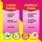 REALFRUIT Superfruits Gummy Candy - Made with Real Fruit, Vegan, Gluten & Peanut-Free Snack for Adults and Children, Proudly Canadian Company, Cranberry, Black Currant, Blueberry and Blackberry, 180g