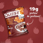 Quest Nutrition Chili Lime Flavour Tortilla Style Protein Chips, High Protein, Baked, Not Fried, Gluten Free, 1g Sugar, 4g Carbs, 8ct