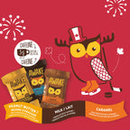 AWAKE - Caffeinated Chocolate Bites - Caramel Milk Chocolate, 50 Count - 50mg Caffeine - Individually Wrapped Energy Bites - Coffee Alternative - Fairtrade, Gluten Free, Non GMO - 0.48oz