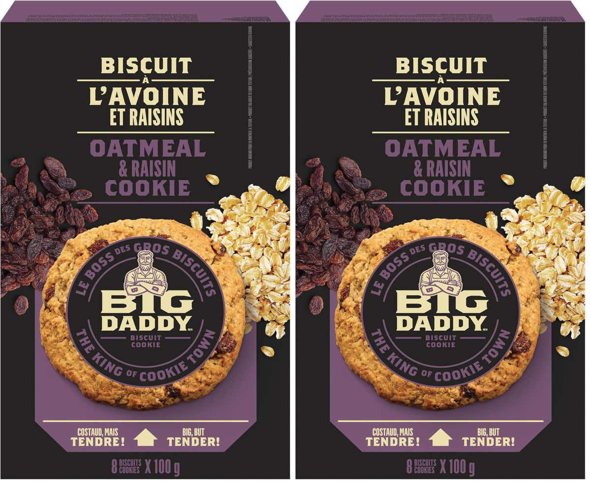 Big Daddy Cookies Chocolate Chunks Gourmet Cookies - 8 Count, 800g
