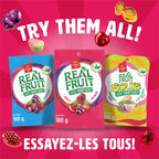 REALFRUIT Superfruits Gummy Candy - Made with Real Fruit, Vegan, Gluten & Peanut-Free Snack for Adults and Children, Proudly Canadian Company, Cranberry, Black Currant, Blueberry and Blackberry, 180g