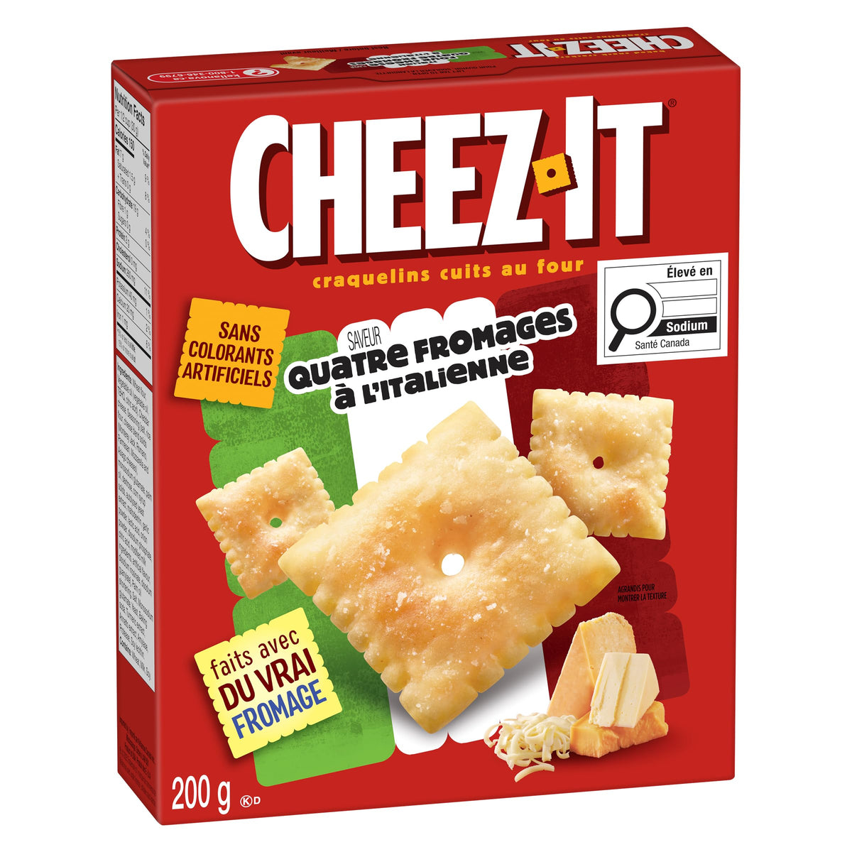 Cheez-It Baked Snack Crackers Extra Cheesy Flavour 200 gram