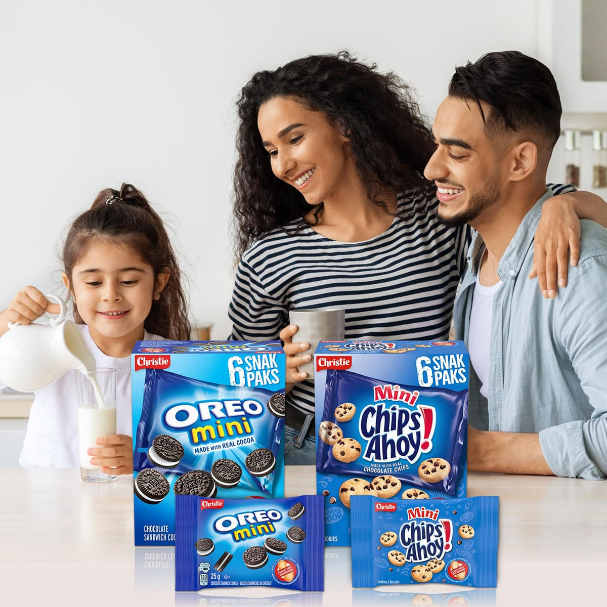 Oreo & Chips Ahoy! Mini Cookies Variety Pack, 600g