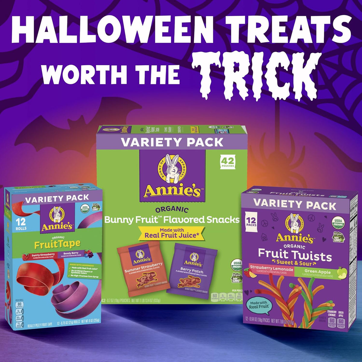 Annie's - Variety Snack Packs - 12 Pack(s)