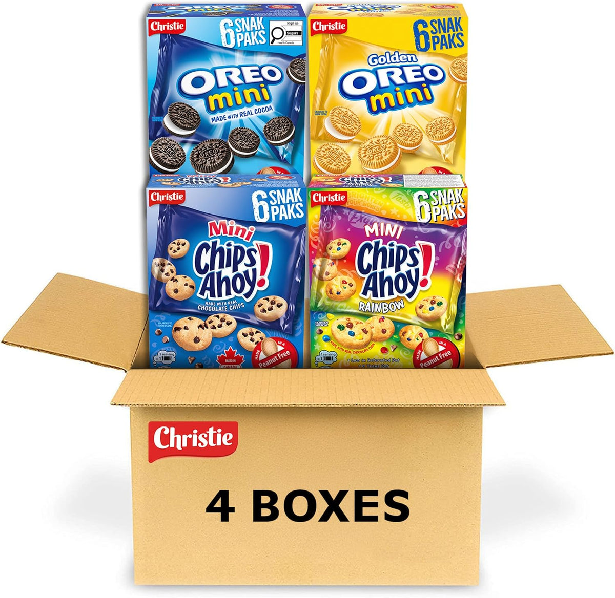 Oreo & Chips Ahoy! Mini Cookies Variety Pack, 600g