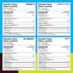 HERSHEY'S Full-Size Chocolate Bars Variety Pack, 15 Bars, 705 g