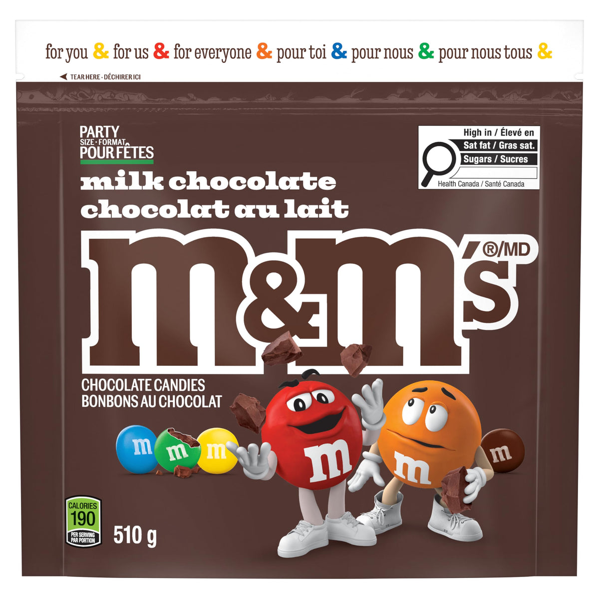 M&M’S Peanut Milk Chocolate Candy, Celebration Size Share Bag, 1kg – Bulk Party Candy for Sharing, Events, Movie Nights & Holidays