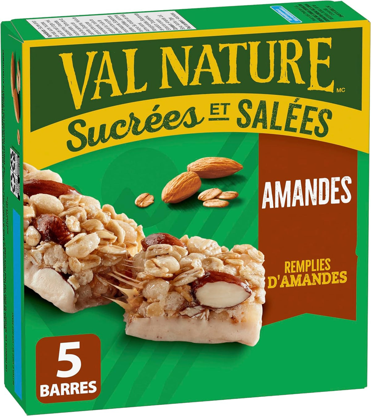 Nature Valley, Sweet & Salty Nut Granola Bars, Almond, 5ct, 175g
