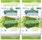 gimMe Organic Roasted Seaweed Sea Salt Favour Snacks 30g Multipack 6 x 5g