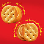 Ritz Snackwiches, Cheese Flavoured, Real Peanut Butter Crackers, 1.23 kg