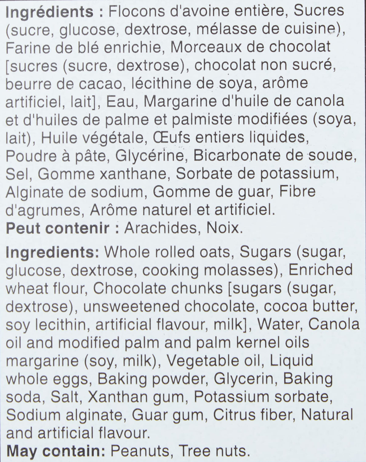 Big Daddy Cookies Chocolate Chunks Gourmet Cookies - 8 Count, 800g