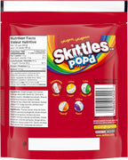 SKITTLES POP’D Original Freeze-Dried Candy, Crunchy Fruity Candy Snack for Sharing, Movie Nights & Parties, 155g