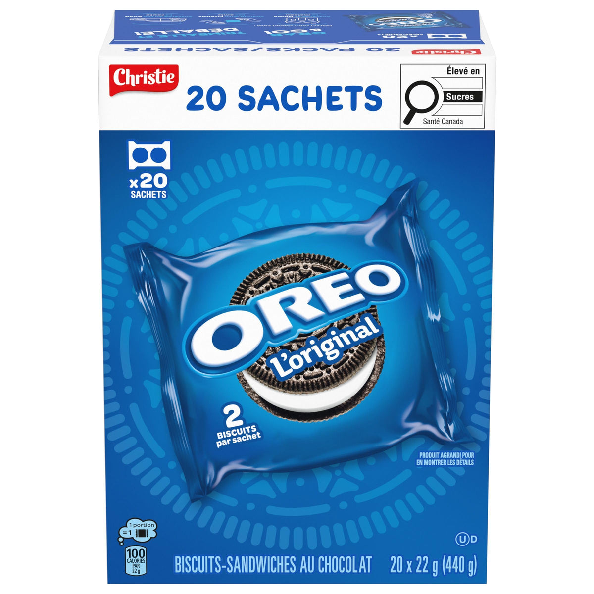 Oreo, Chips Ahoy! & Teddy Grahams, Cookies, 6 Bags, Variety Pack, 1.2 kg