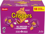 Crispers All Dressed Flavour Crackers 18 Packs 504 g (28g bags each)