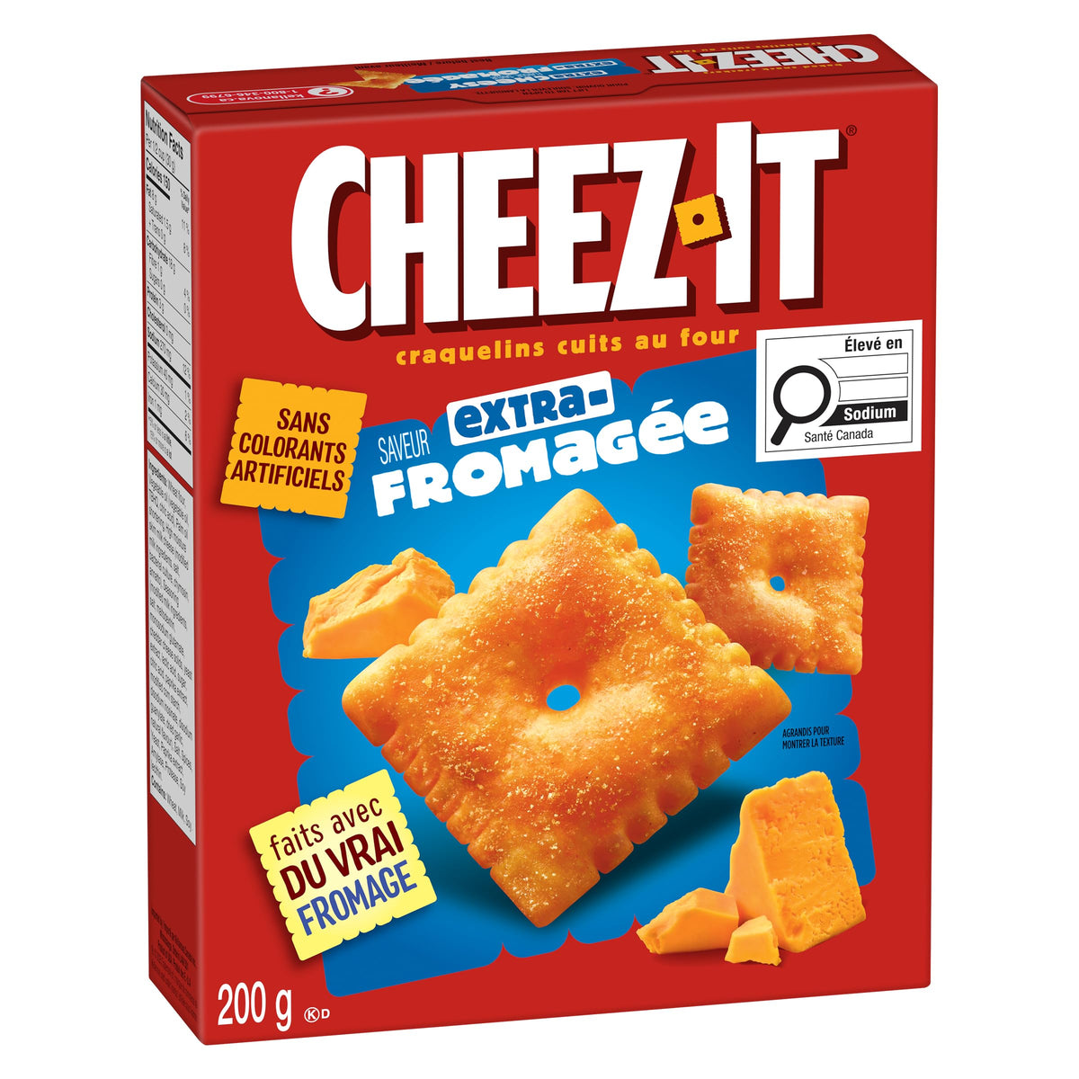 Cheez-It Baked Snack Crackers Extra Cheesy Flavour 200 gram