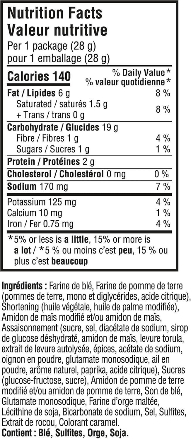 Crispers All Dressed Flavour Crackers 18 Packs 504 g (28g bags each)