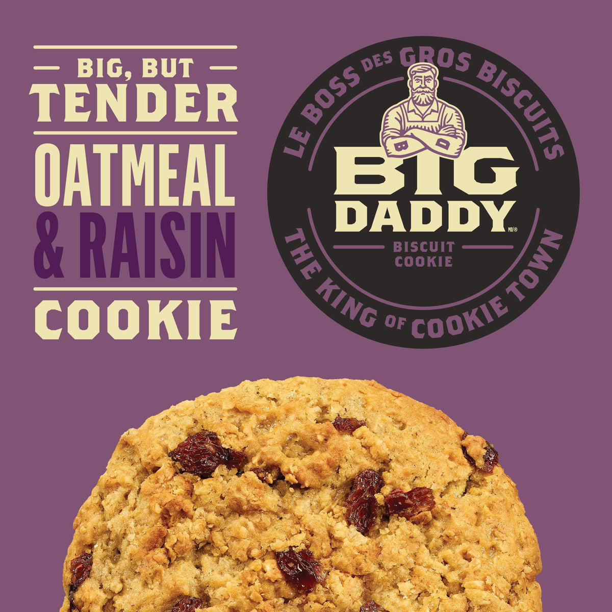Big Daddy Cookies Chocolate Chunks Gourmet Cookies - 8 Count, 800g