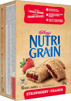 Kellogg's Nutri-Grain Strawberry Flavour 590g - 37 g (Pack of 16)