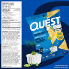 Quest Nutrition Chili Lime Flavour Tortilla Style Protein Chips, High Protein, Baked, Not Fried, Gluten Free, 1g Sugar, 4g Carbs, 8ct