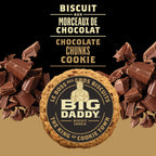 Big Daddy Cookies Chocolate Chunks Gourmet Cookies - 8 Count, 800g