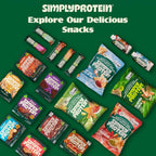 Simply Protein Best Sellers Variety Pack Protein Bars, Gluten Free, Vegan, High Protein Snacks, 15 Count