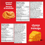 Ritz Snackwiches, Cheese Flavoured, Real Peanut Butter Crackers, 1.23 kg