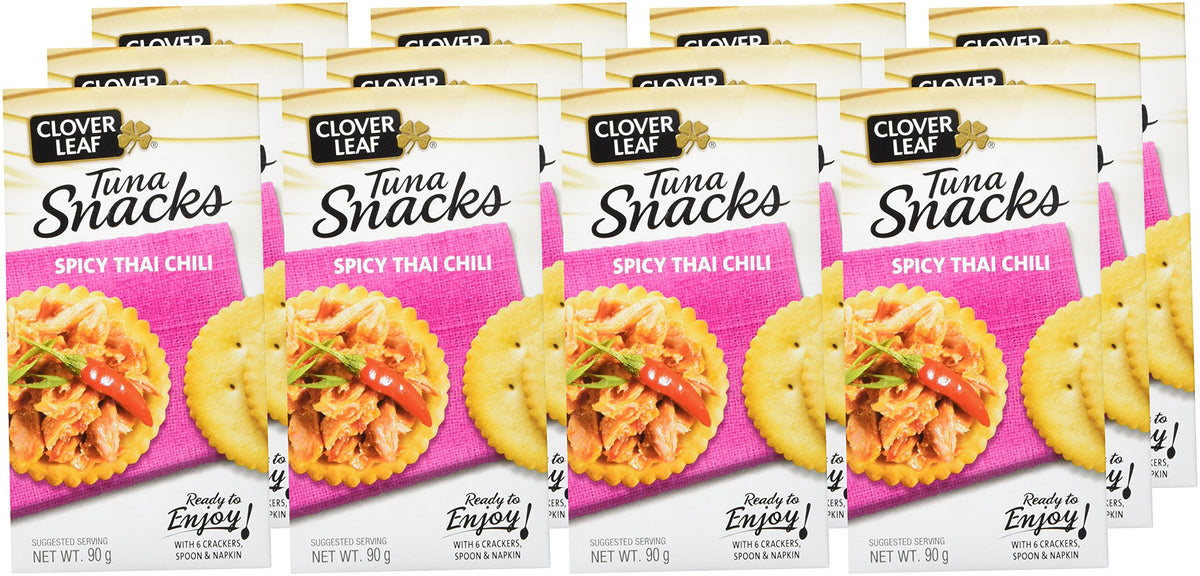 Clover Leaf Classic Tuna Salad Snack Kit, 90g, 12 Count