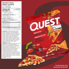 Quest Nutrition Chili Lime Flavour Tortilla Style Protein Chips, High Protein, Baked, Not Fried, Gluten Free, 1g Sugar, 4g Carbs, 8ct
