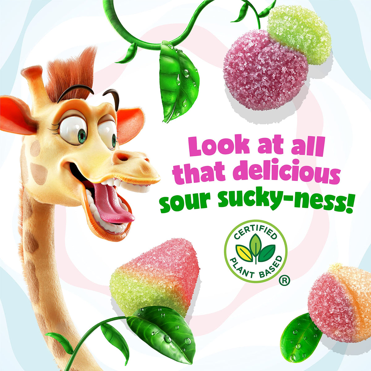 REALFRUIT Superfruits Gummy Candy - Made with Real Fruit, Vegan, Gluten & Peanut-Free Snack for Adults and Children, Proudly Canadian Company, Cranberry, Black Currant, Blueberry and Blackberry, 180g